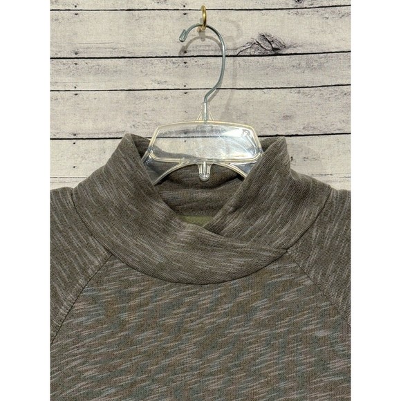 prAna Womens Calexa Tunic Sweater Sz XS Heather Green Pullover Active Pockets - Picture 8 of 15